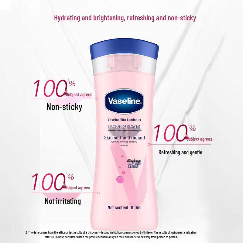 Vaseline Zjasňující regenerační tělové mléko s niacinamidem