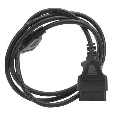 Câble d'extension de diagnostic OBD2 de 1,5 m à 4,9 pi 16 broches à 16 broches pour pièces automobiles DC 12 V