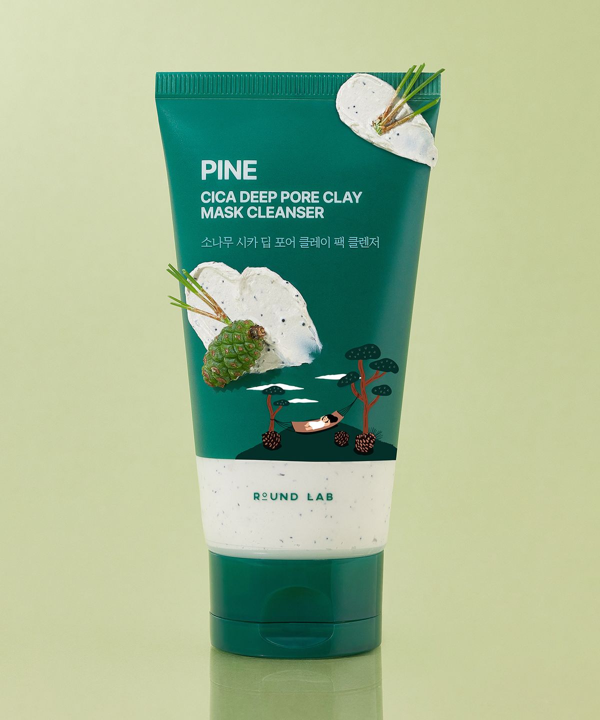 [Musinsa Exclusive] Pine Cica Deep Pore Clay Pack Cleanser 150ml