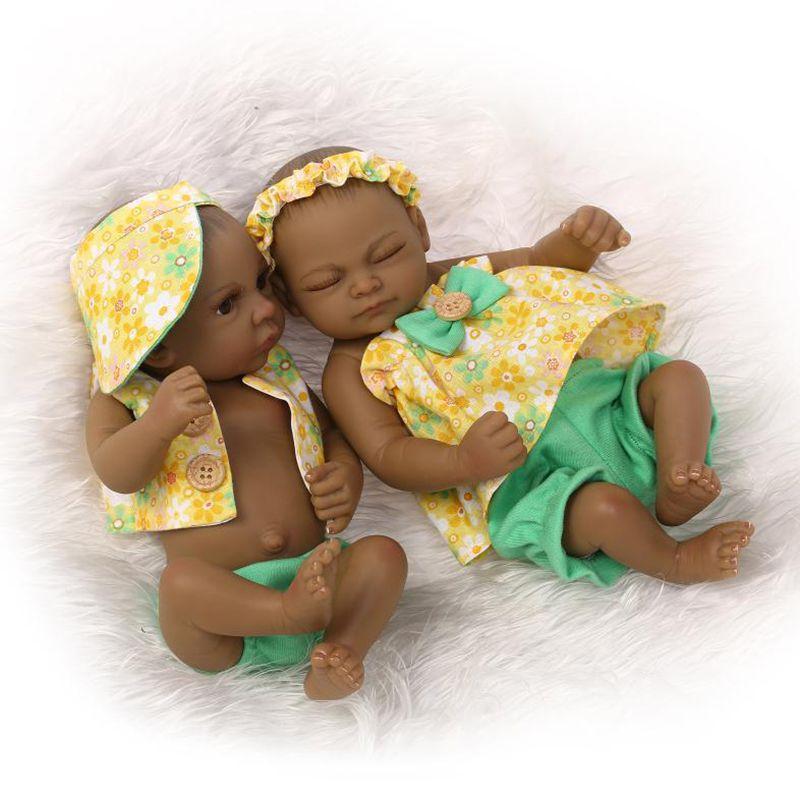 Silicone Doll Npk Size 11 Inch Newborn Baby Rebound Realistic Girl Toy Swimming