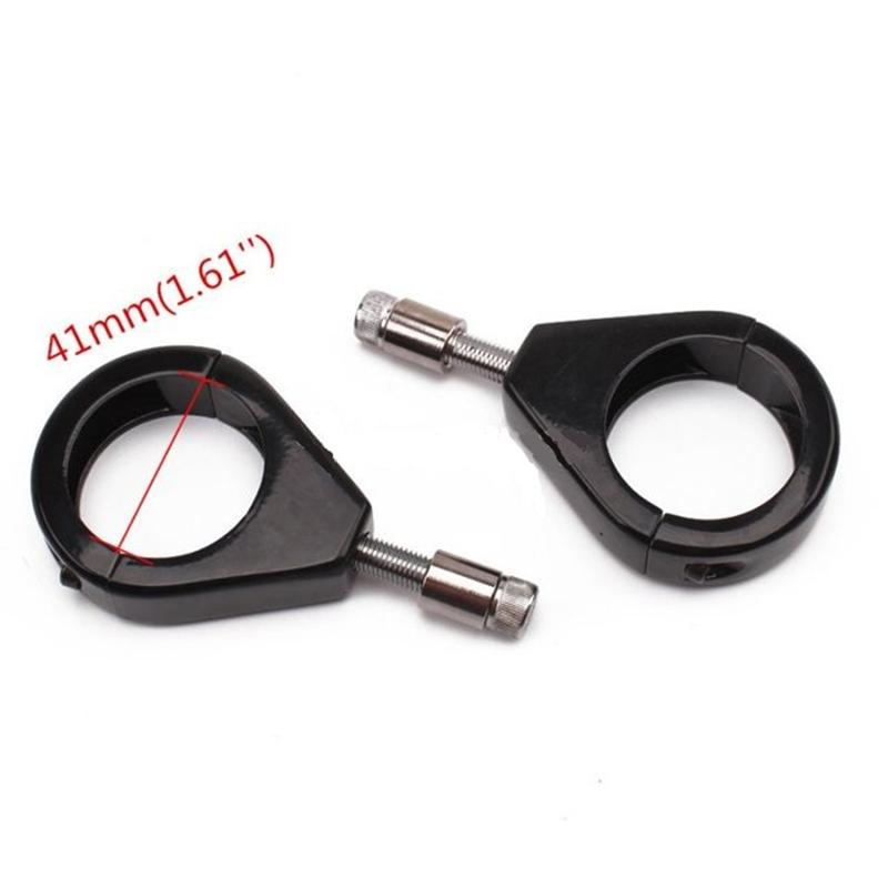 Chrome Fork Clamp Turn Signal Clamps For Harley Softail Mount Bracket 39/41mm Motorcycles Accessory