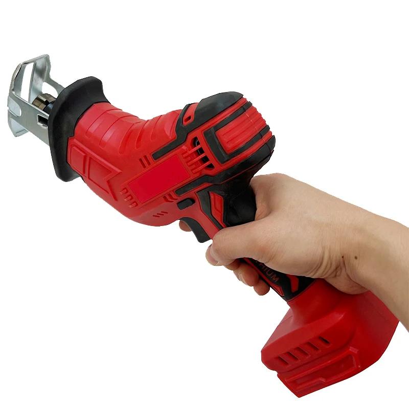 For Milwaukee Cordless Electric Reciprocating Saw Wood Metal Pipe Cutting Saw Electric Cutting Saw Tool For Milwaukee 18VBattery