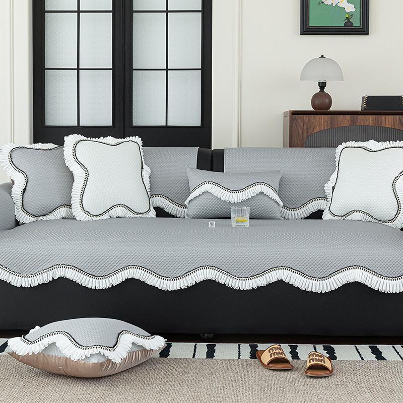Cool Sofa Cushion Summer  New Cool Sofa Seat Cushion Universal Irregular One-Piece Sofa Cover