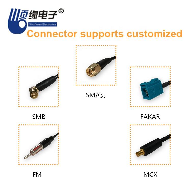 Car FM AM for Digital TV Universal Roof GPS Radio Magnetic Mount Shark Fin Car Antenna