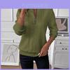 Elegant Women Sweater With Zipper Closure For Casual Office Wear