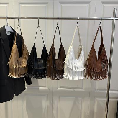 Tassel Bag New Retro Saddle Bag Fashion Spice Girl Shoulder Messenger Bag