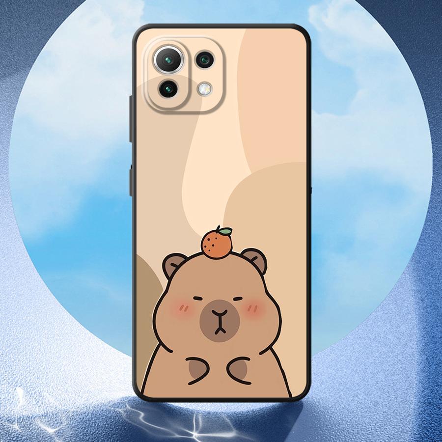 Cute Capybara Funda Phone Cover Case for Xiaomi Mi 14 13 Lite 12T Pro 15 Pro 12 11 11T 12X 10T