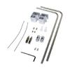 Quickly Assembly Fish Tanks Lamp Brackets Universal Compatibility Aluminum Alloys Frame For Home Office Use