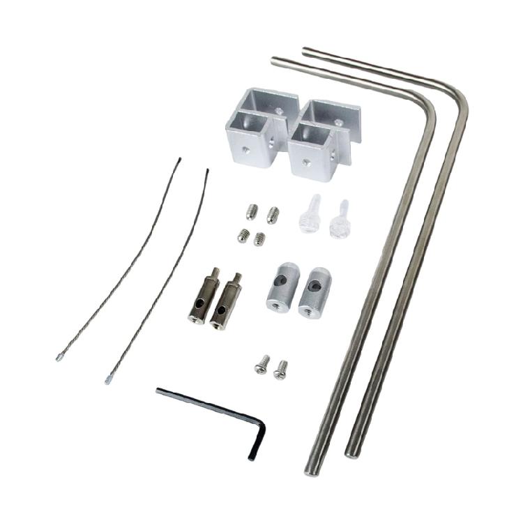 Quickly Assembly Fish Tanks Lamp Brackets Universal Compatibility Aluminum Alloys Frame For Home Office Use