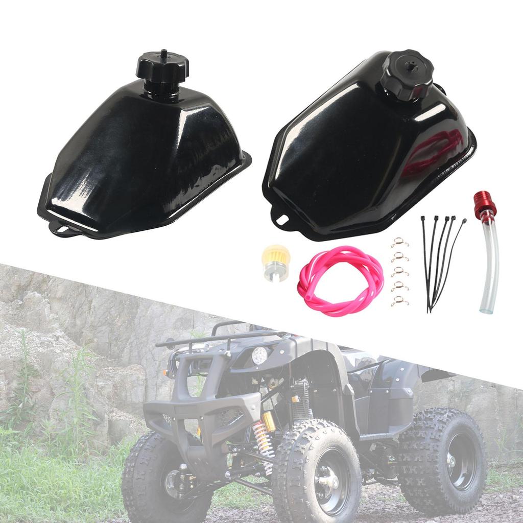Gas Fuel Petrol Tank Iron High Performance for 50cc-125cc ATV Accessory 1 Piece