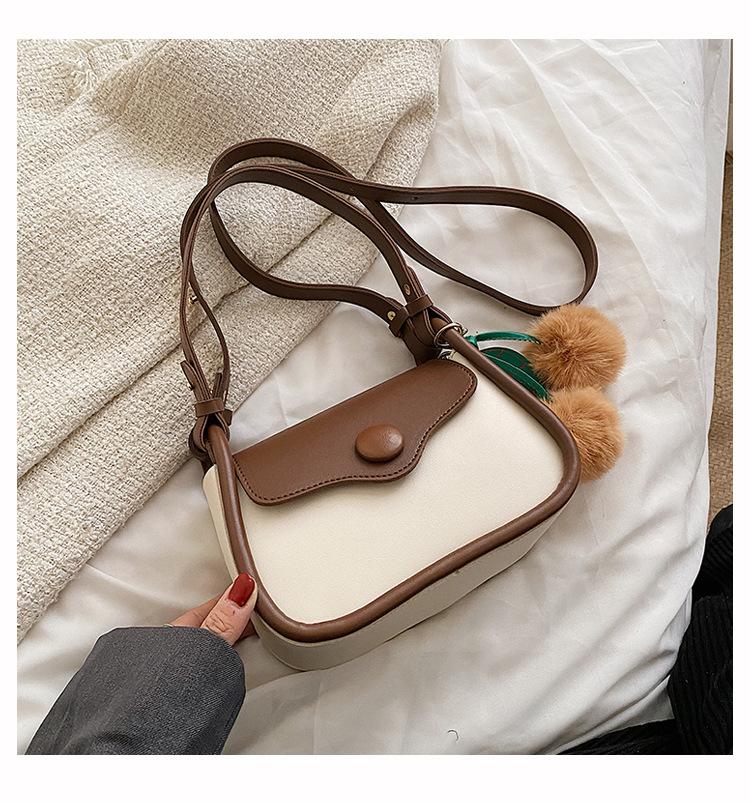 Simple Bag Women'S Bag Foreign Style Shoulder Bag Temperament Messenger Bag Fashion Small Square Bag