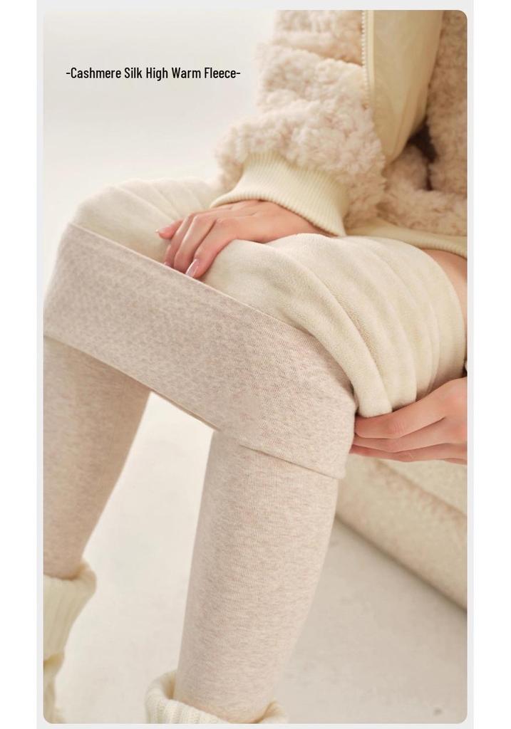 Velvet High-Waisted Women's Shark Pants: Warm, Elastic, Light Shaping, Slimming, Solid Color, Versatile Autumn/Winter Outerwear.
