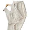Stylish and Chic Summer Women's Fashion Set Vest and Wide-Leg Pants Two-Piece Set