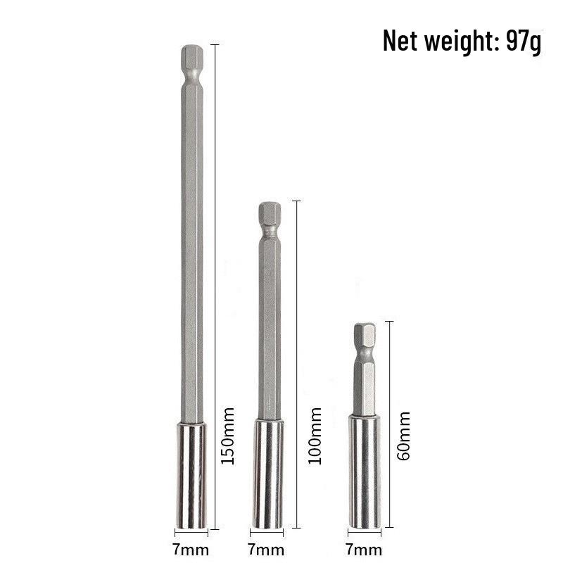 Hex Quick Release Self-Locking Extension Rod for Electric Drills and Screwdrivers