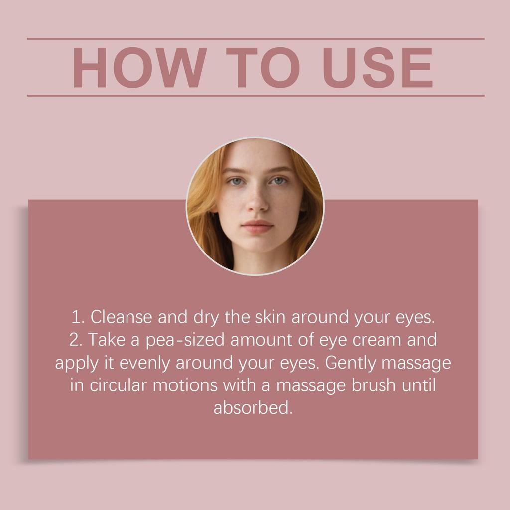 Viareline softening Eye Care Cream gently moisturizes the skin around the eyes, a daily basic eye care product 30g