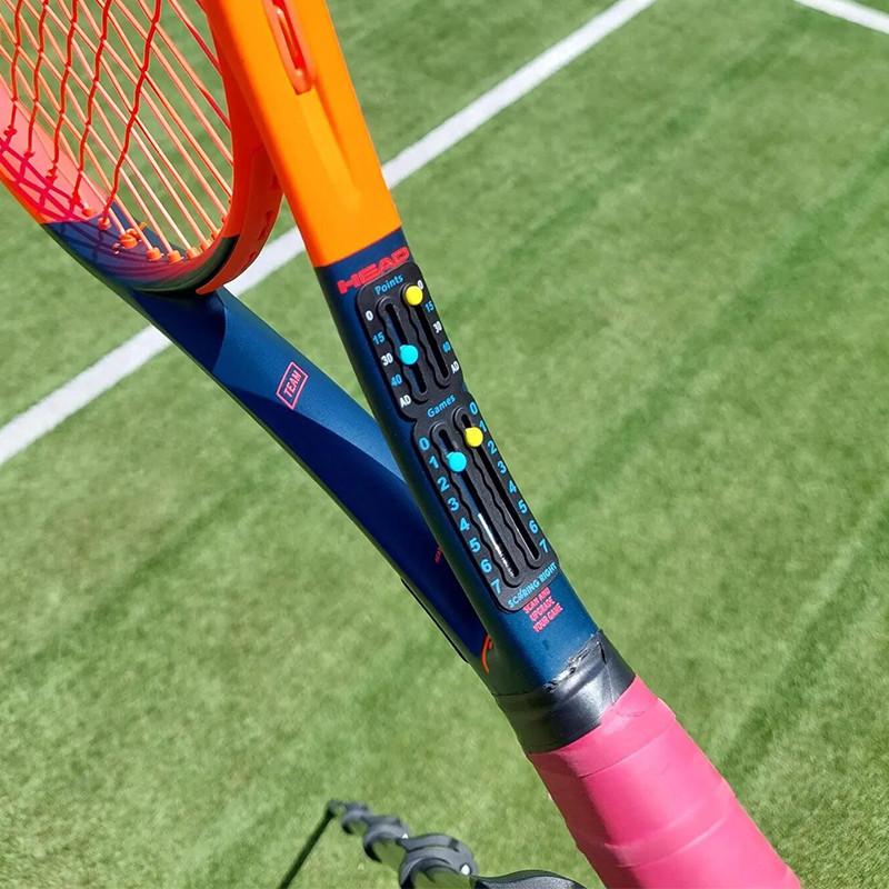 Tennis Score Keeper Scoring Right Small Score Board For Tennis Padel Racket Anti-Paint Peeling Scorekeeper For Amateurs