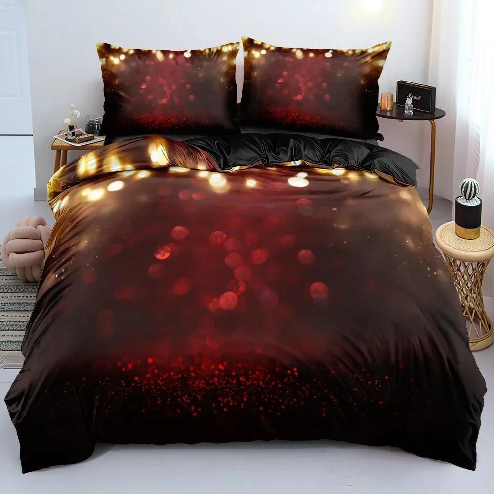 3D Merry Christmas Duvet Cover Set and Pillowcase(s) KingQueenDouble Quilt Covers Set 3D Bedding Sets Queen Size