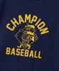 CHAMPION Baseball Regular Fit Long Sleeve T-Shirt Navy
