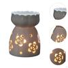 Ceramic Oil Diffuser with Tealight Candle Holder for Essential Oils In Home And Office