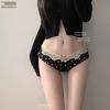 Slip da Donna Estivi Puro Desiderio Bordo in Pizzo Adorabile Fiocco Onda Amore Punti Cotone Puro