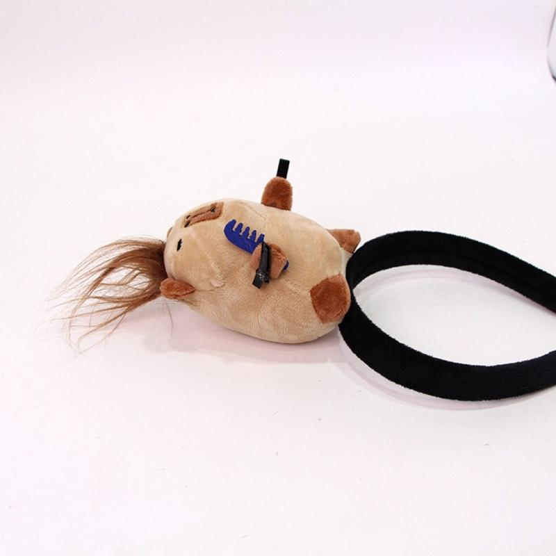 Cartoon Headbands Plush Animal Hairhoop For Kids Teens And Adult Fun Fashion Face Washing Hairband Party Accessories