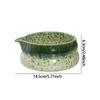 Ceramic Matcha Tea Bowl for Mixing Elegant Portable Gift Tableware for Matcha Latte Kitchen Tea House Dining Room Restaurant