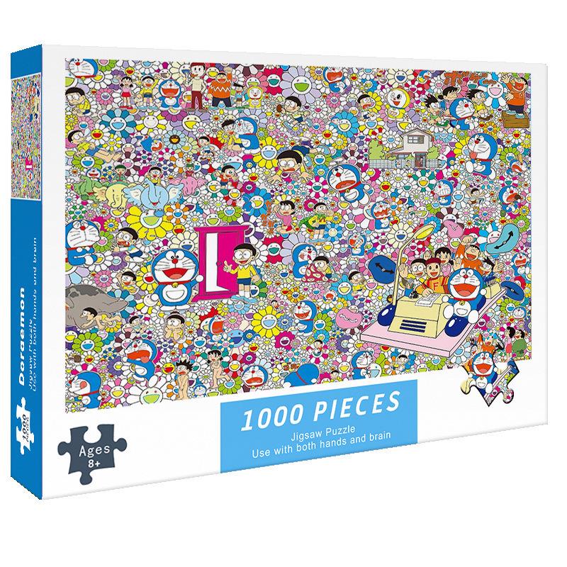 High Difficulty Anime Jigsaw Puzzle – 1000 Pieces Pikachu Starry Sky for Adults & Children