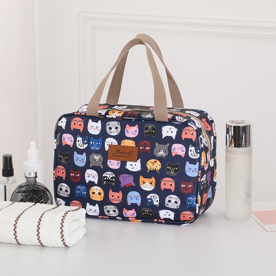New Handheld Toiletry Bag Travel Business Trip Storage Bag Waterproof Shower Bag Handheld Toiletries Storage Bag