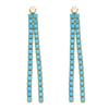 2023 New European And American Jewelry Long Simple Tassel Earrings Trendy Personality Niche Design Earrings Earrings
