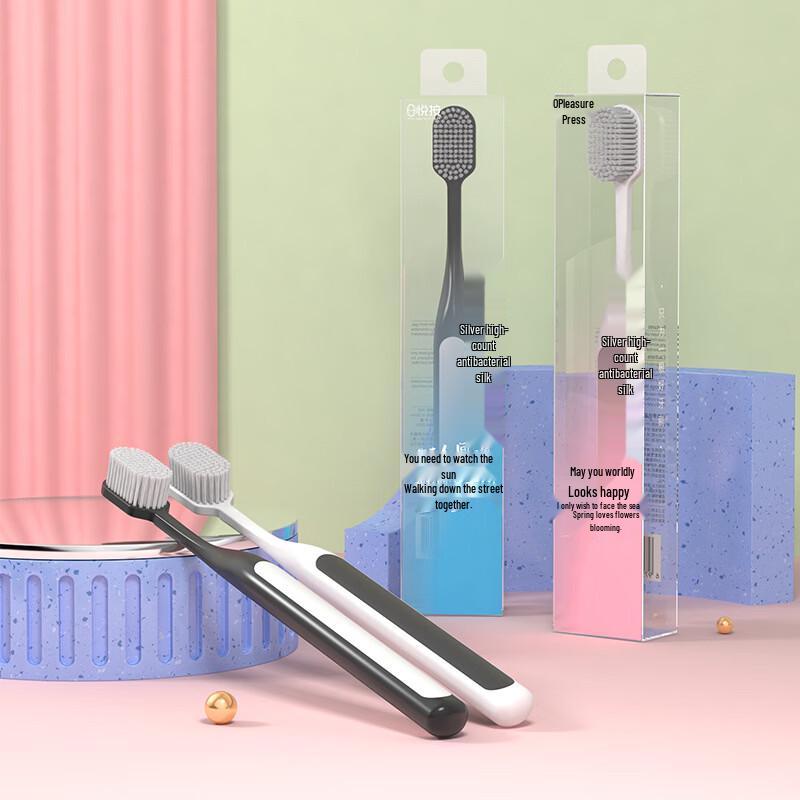 Soft Bristle Silver Ion Antibacterial Toothbrush