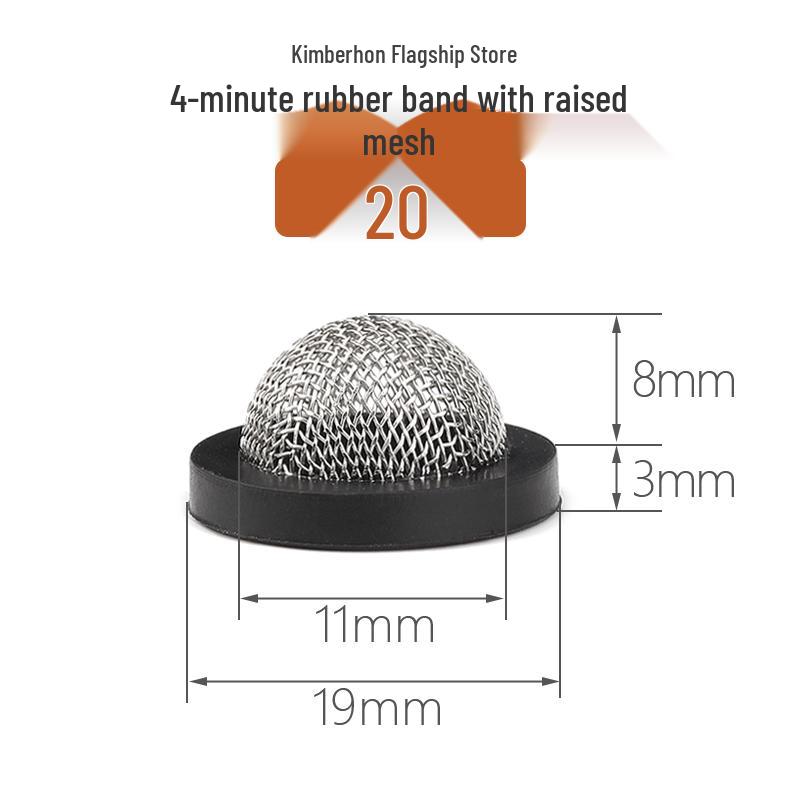 Silicone Rubber Gasket Shower Head Seal Ring, Water Heater Pipe Flat Washer, 4-6 Minute Installation.