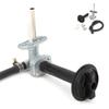 Fuel Valve Petcock with Lever Replacement for Yamaha Kodiak YFM400FA YFM450FA 4x4 2003?2006