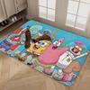 S-spongebob Door Mat Washable Non-Slip Living Room Sofa Chairs Area Mat Kitchen Toilet Rug