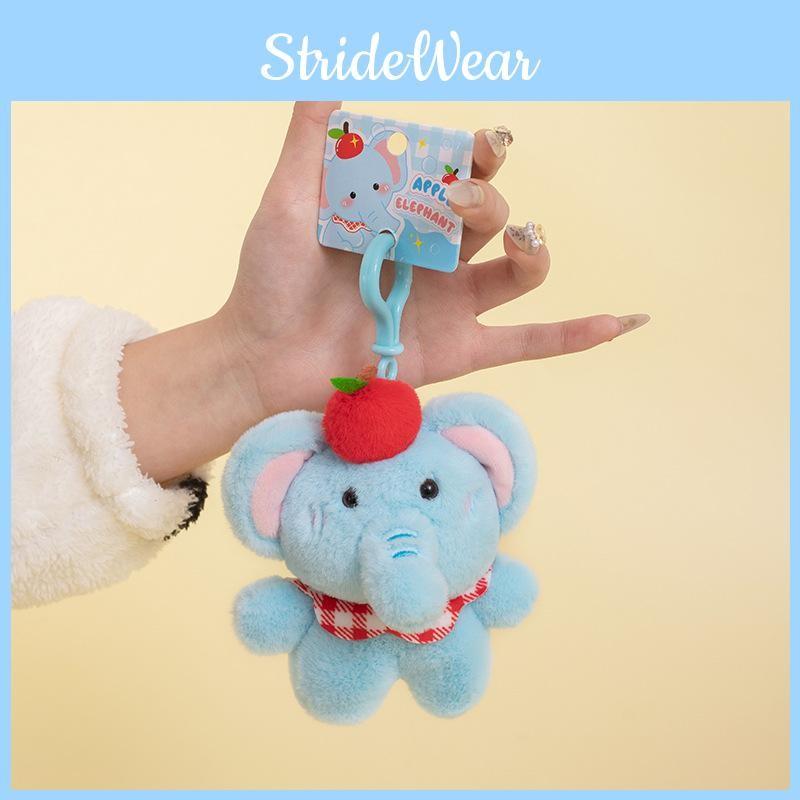 Toy Elephant Plush Keychain With Cartoon Design Doll For Travel And Use Gift