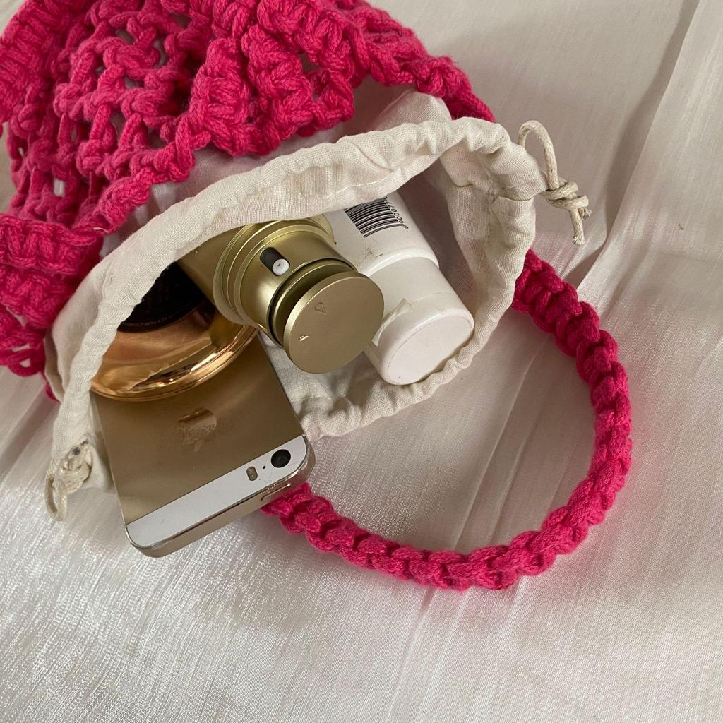 Mini Sac Seau en Paille Tendance pour Femme - Sac à Main Tissé Polyvalent d'Été