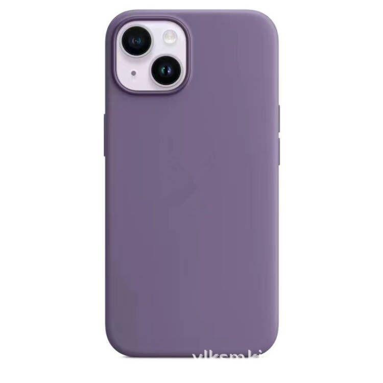 Liquid silicone magnetic attraction is suitable for Apple 14Promax mobile phone case animation pop-up window iPhone14 anti-drop protective case.