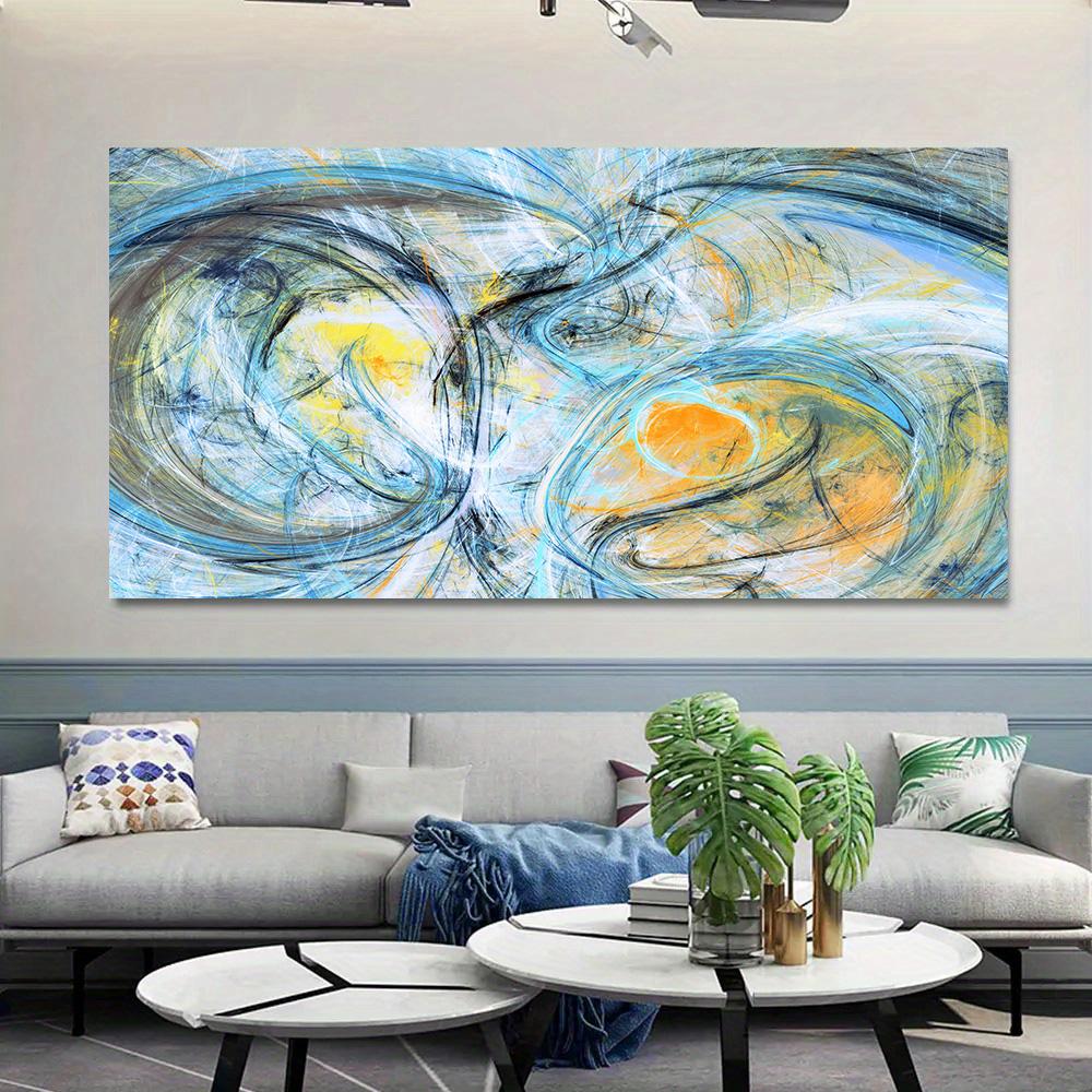 Bright Colorful Wall Posters And Prints Modern Abstract Line Art Canvas Pictures For Living Room Cuadros Decoration