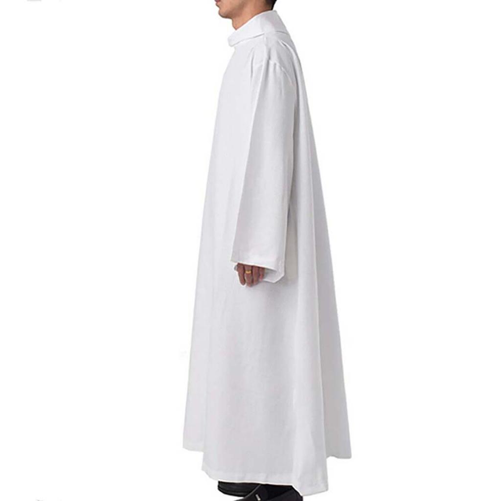 Männer Frauen Naher Osten Arabisch Christlich Katholisch Priester Kleriker Roben Priester Heilige Halloween Robe