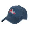 Quebec Nordiques Vintage Logo Kids Baseball Cap F New Hat Golf Wear Hard Hat Womens Hats  Unisexs