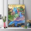 Pokémon Pattern  3pcs 100% Round Full Drill 5D DIY Diamond Painting Embroidery Cross Stitch Rhinestone Décor