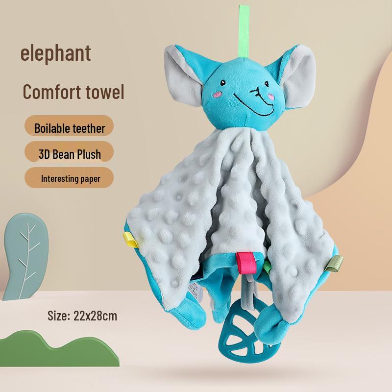 Washable Tear-Proof Crinkle Paper Toy for Infants - Soothing Tissue Box & Cloth Book