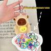 Capybara Plush Toy Keychain – Cute Stuffed Animal Backpack Clip