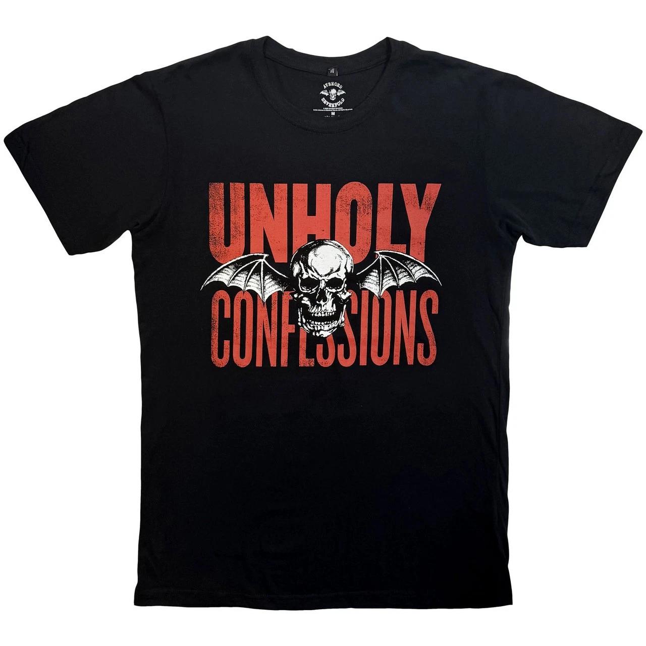 Avenged Sevenfold Confessions Premium Carbon Official T-Shirt Mens S