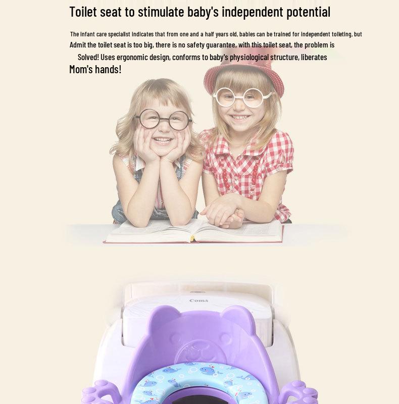 Non-Slip Toddler Potty Training Seat for Boys & Girls