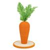 Cat Scratching Post Carrot Sisal Vertical Carrot Cat Climbing Frame for Indoor Cats Kitty Training Climbing