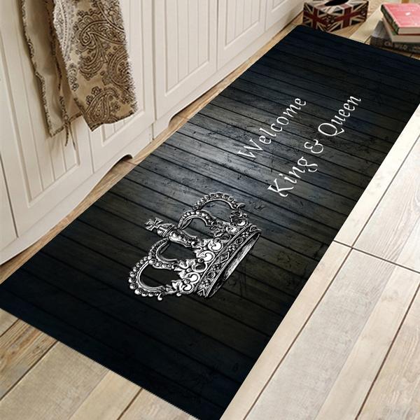 

Винтажный деревянный коврик с узором, мягкий коврик для пола для кухни, нескользящий ковер с 3D принтом совы для гостиной, спальни