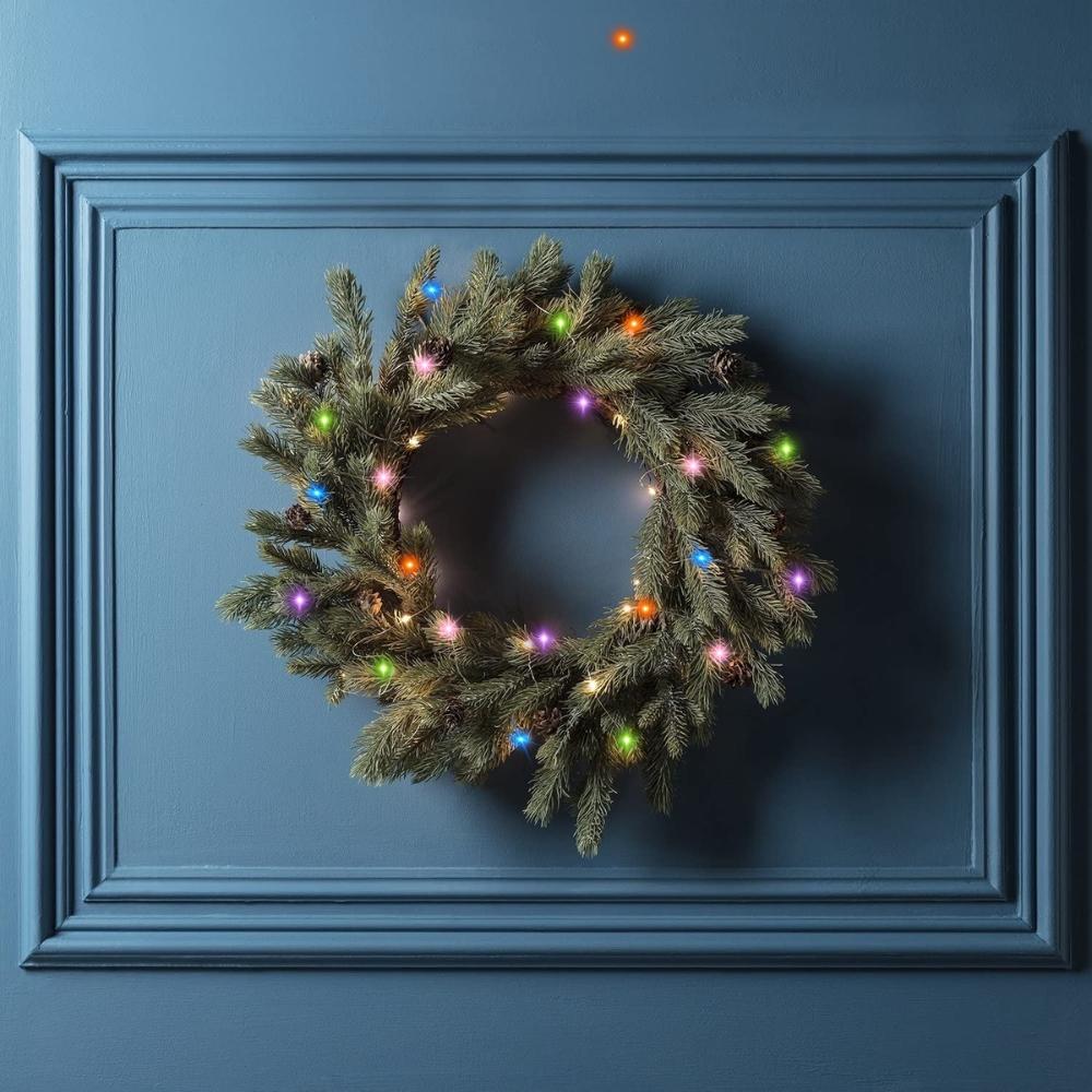 LED Lighting, Battery-powered Wires, Christmas Tree Lights, 20 LEDs, 2m, Cold, Cold