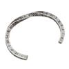 Men's Stainless Steel Rune Bracelet Simple Scandinavian Rune Cuff Bracelet Men's Personality Nordic Jewelry Gift