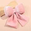 Velvet Fabric Hanging Xmas Ornament Bowknot Shape Christmas Tree Decorations  Merry Christmas