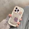 Capa protetora antichoque de coelho com urso de desenho animado para iPhone 13 Pro Max 14 12 11 Silicone macio transparente capa traseira de telefone